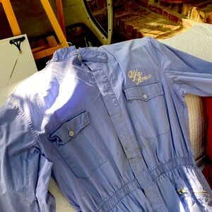 Vintage 1960s Alfa mechanics jumpsuit.
